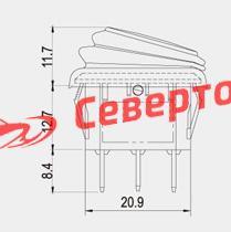 Выключатель R13-278B8